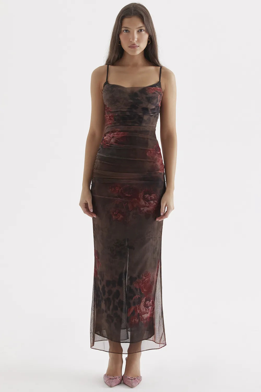 Nalini Printed Maxi Dress