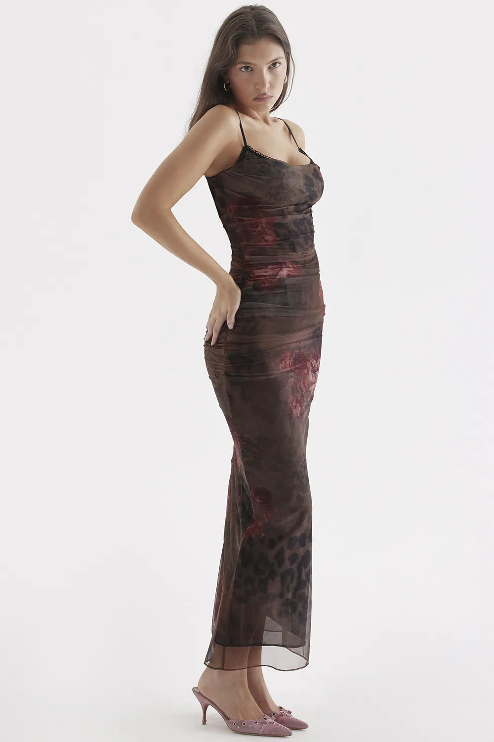 Nalini Printed Maxi Dress
