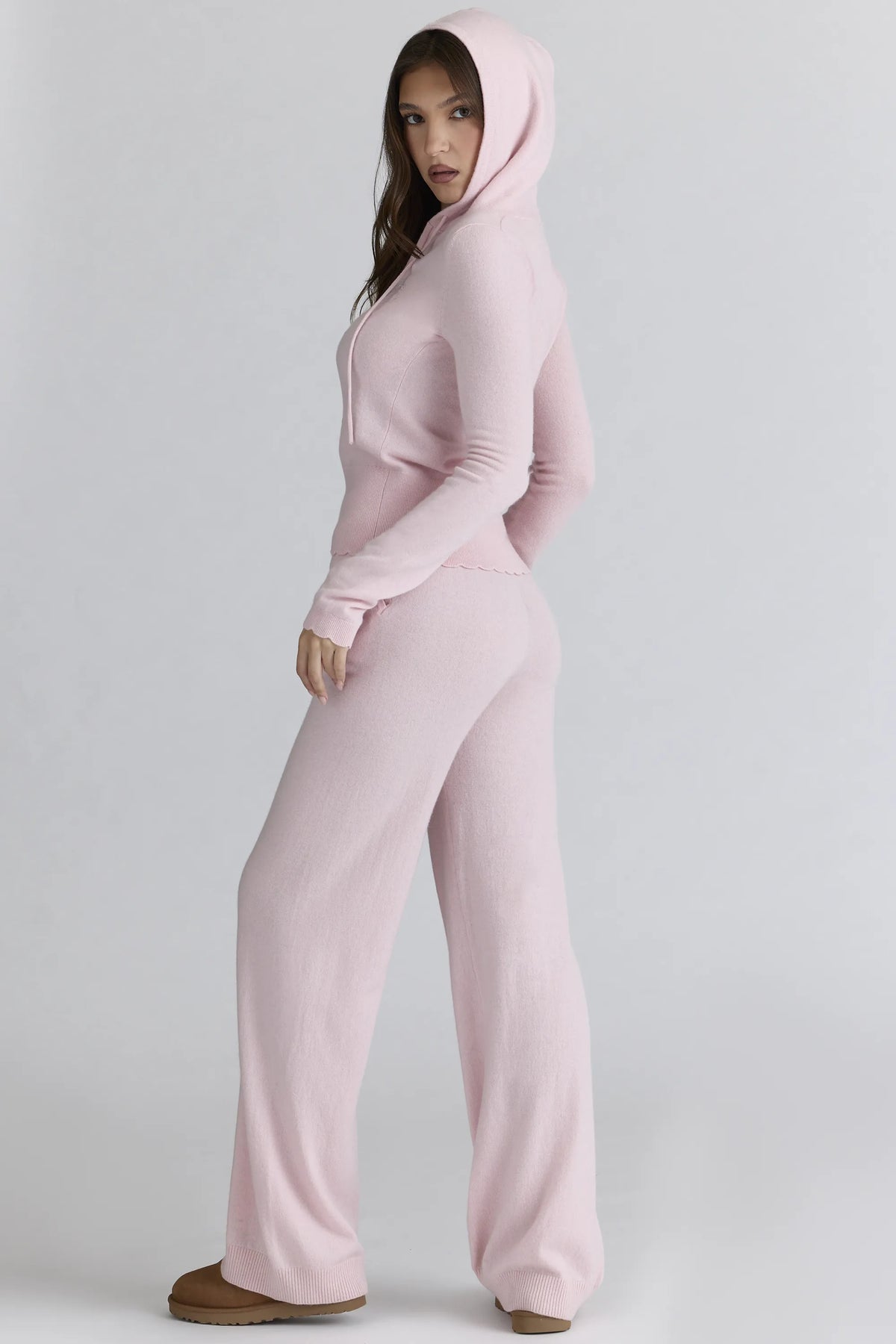 Regina Pink Cashmere Travel Set