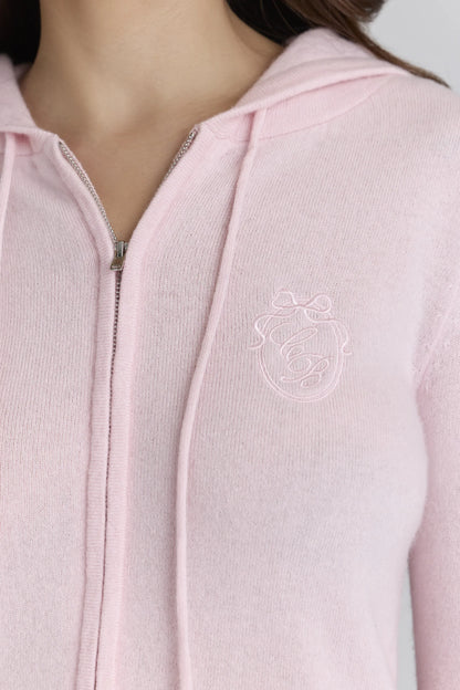Regina Pink Cashmere Travel Set