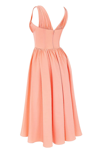 Emmelina Sorbet Cotton Corset Sundress