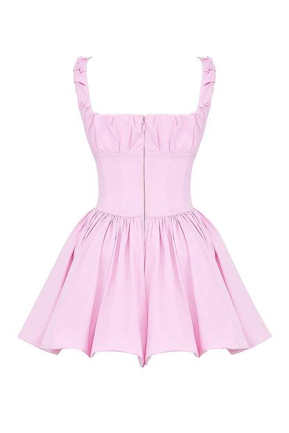 Le Puff Cotton Candy Cotton Tulle Mini Dress