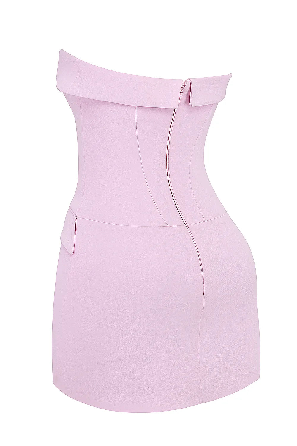 Naia Cotton Candy Strapless Mini Dress