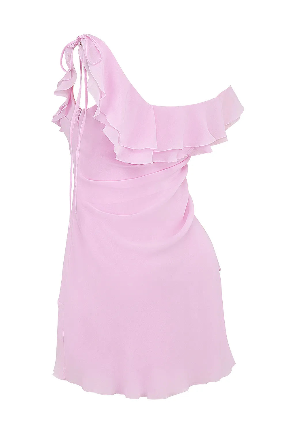 Kalena Cotton Candy Off Shoulder Mini Dress