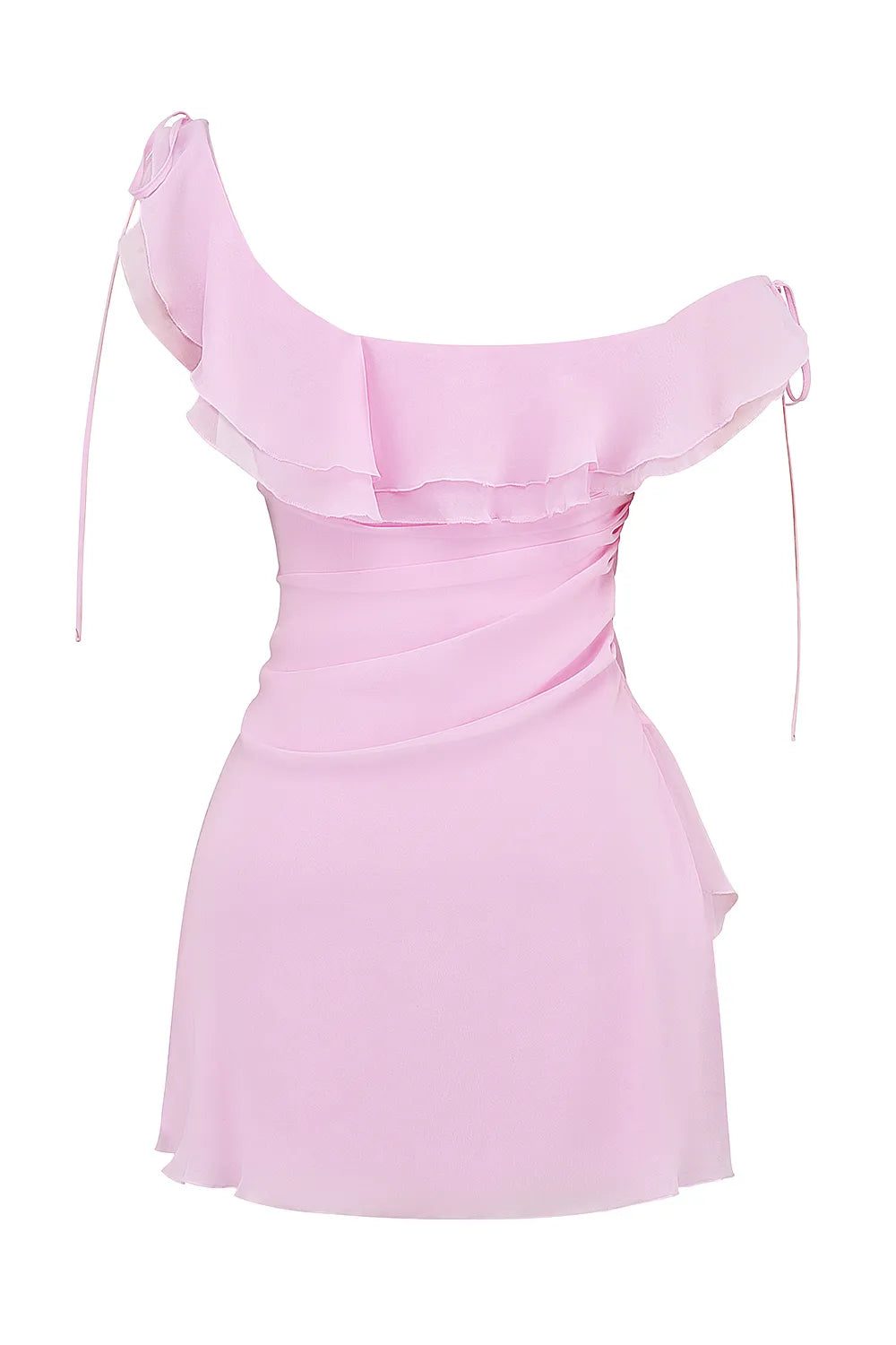 Kalena Cotton Candy Off Shoulder Mini Dress
