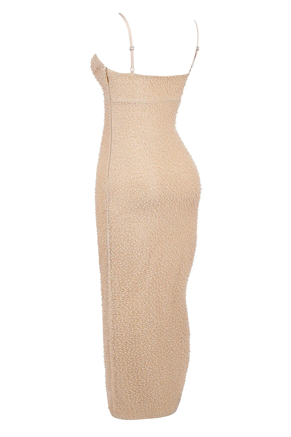 Calla Seapearl Embellished Maxi Dress