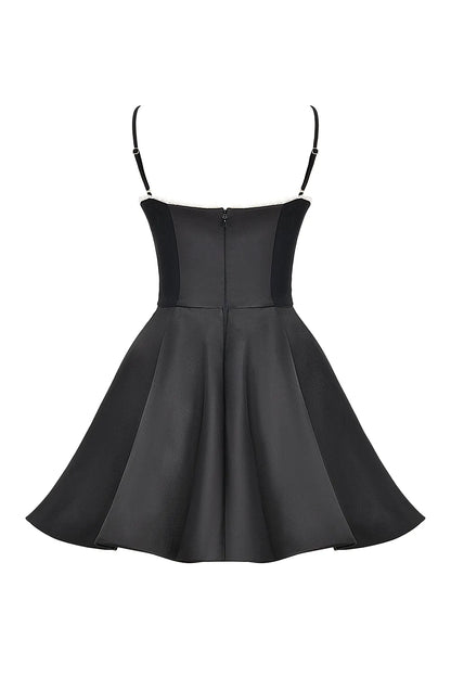 Minimoiselle Black Tulle Mini Dress