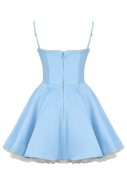 Minimoiselle Cinderella Blue Tulle Mini Dress