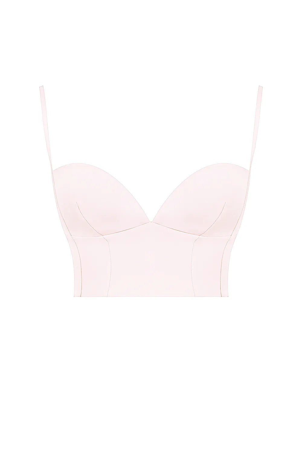 Pabla Ballerina Pink Cropped Bralette Top