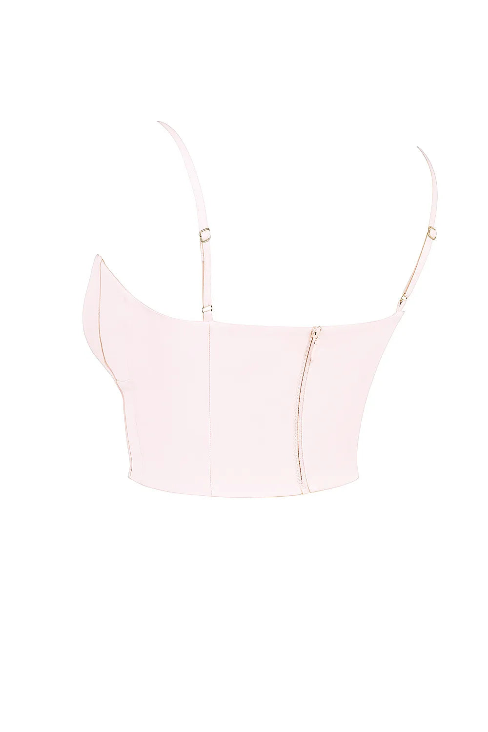Pabla Ballerina Pink Cropped Bralette Top