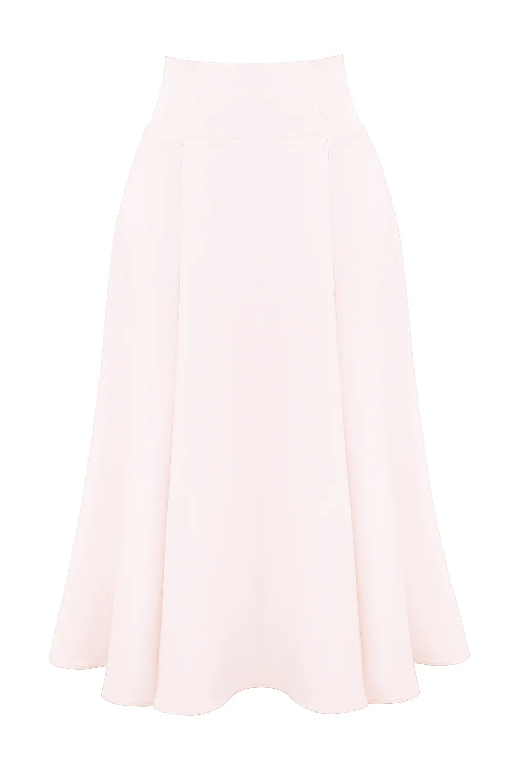 Rita Ballerina Pink A-Line Midi Skirt