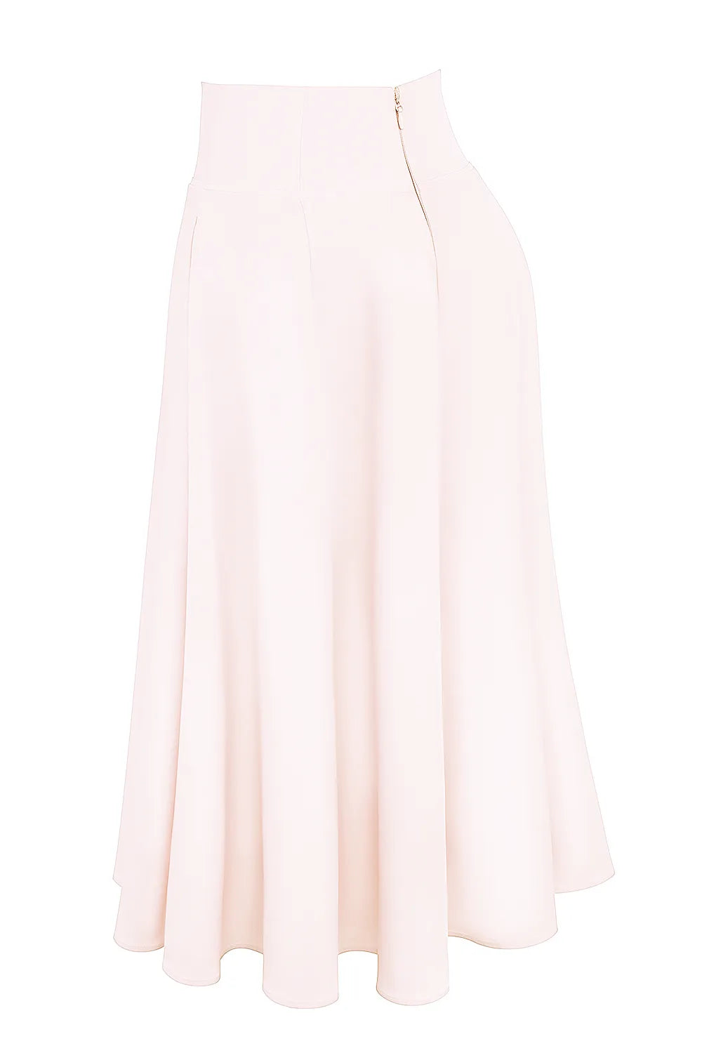Rita Ballerina Pink A-Line Midi Skirt
