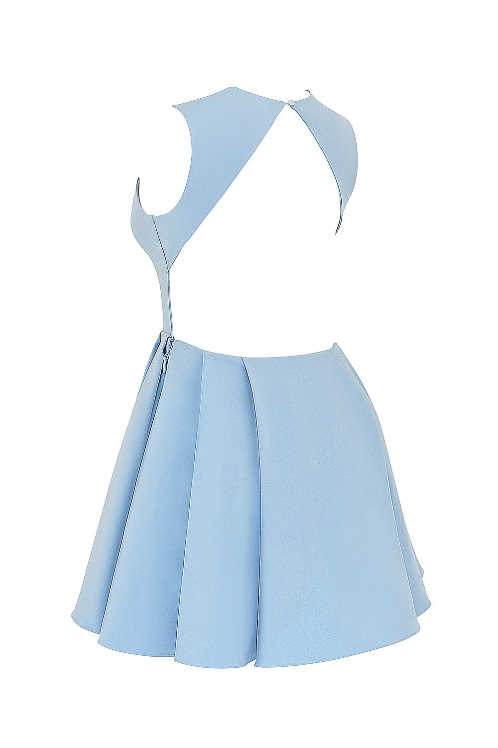 Ingrid Tuscan Blue Twill Mini Dress