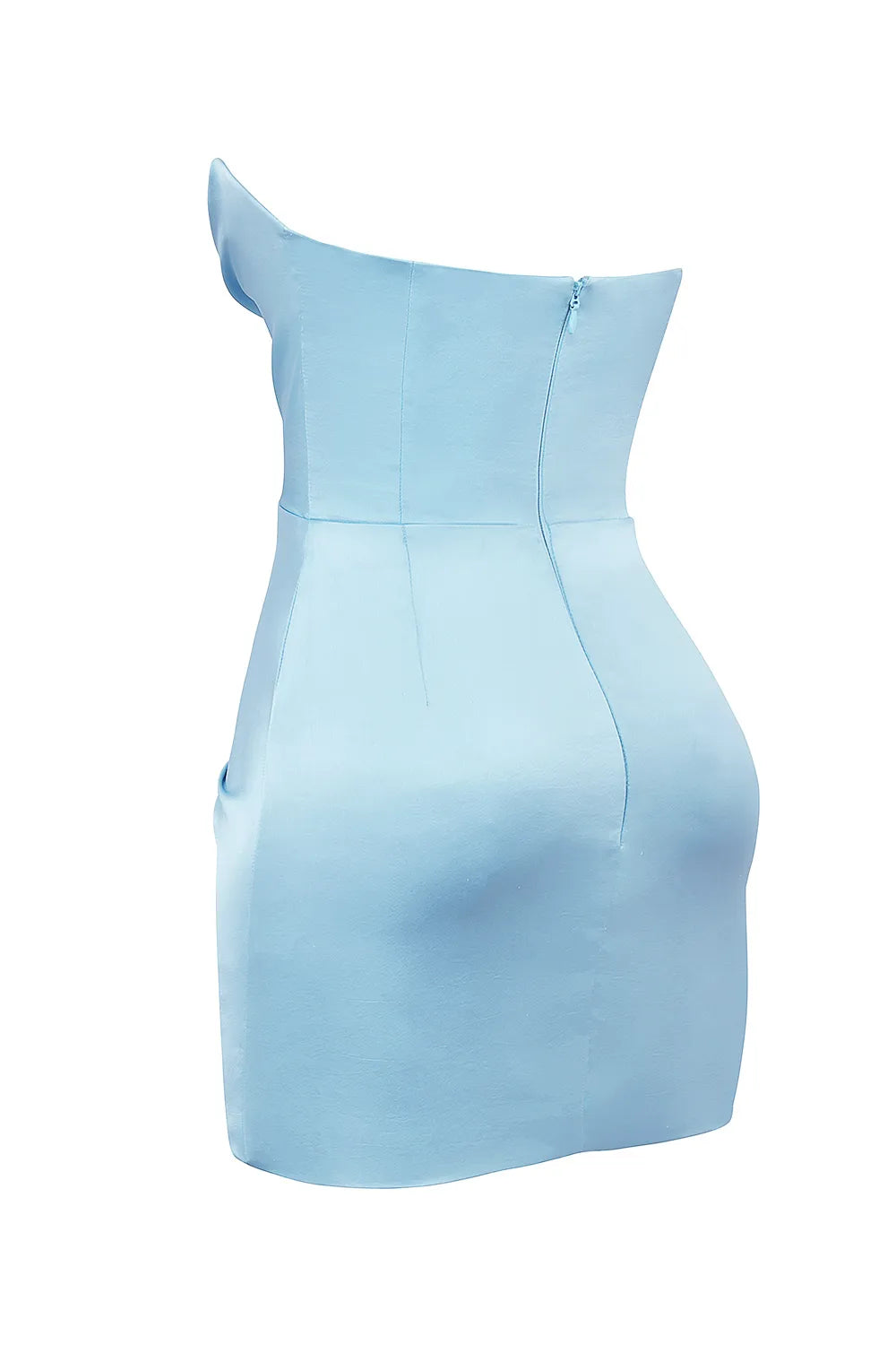 Odelle Ocean Blue Strapless Mini Dress