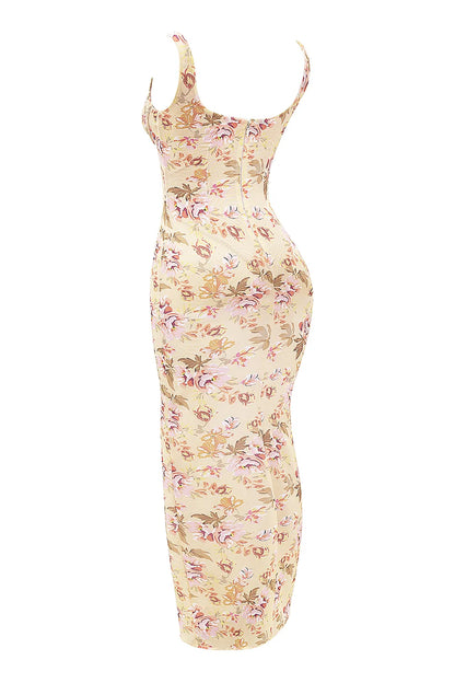 Robina Honeyflower Print Maxi Dress