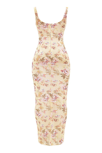 Robina Honeyflower Print Maxi Dress
