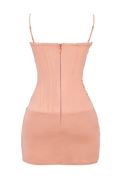 Juno Sorbet Corset Mini Dress