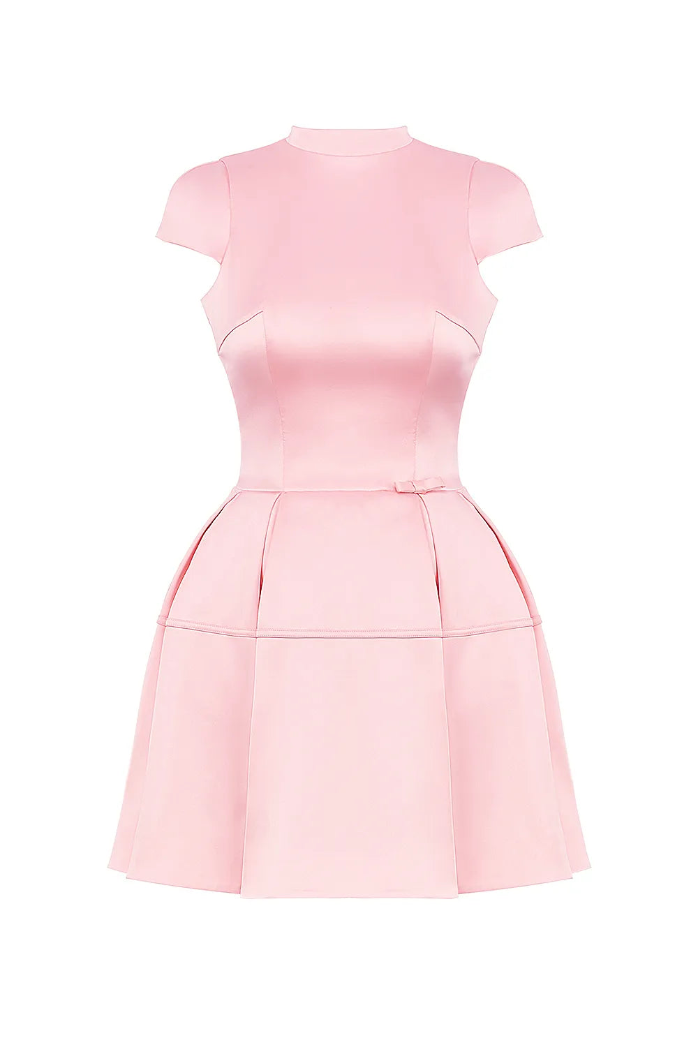 Saida Parisian Pink Backless Mini Dress