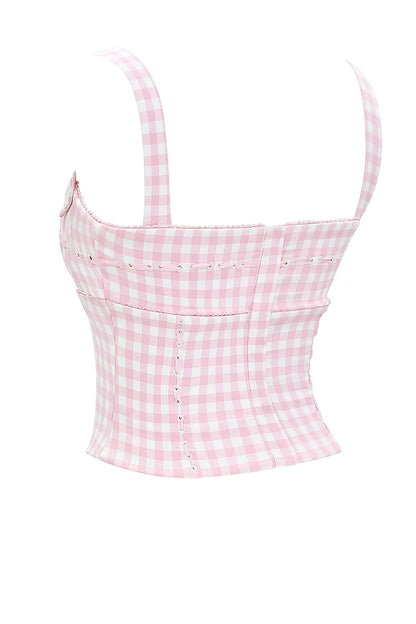 Lottie Strawberry Shortcake Gingham Corset
