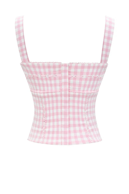 Lottie Strawberry Shortcake Gingham Corset