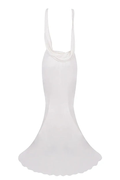 Odette Ivory Draped Back Bridal Gown - Limited Edition