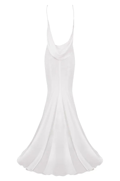 Aurelie Ivory Draped Back Bridal Gown - Limited Edition