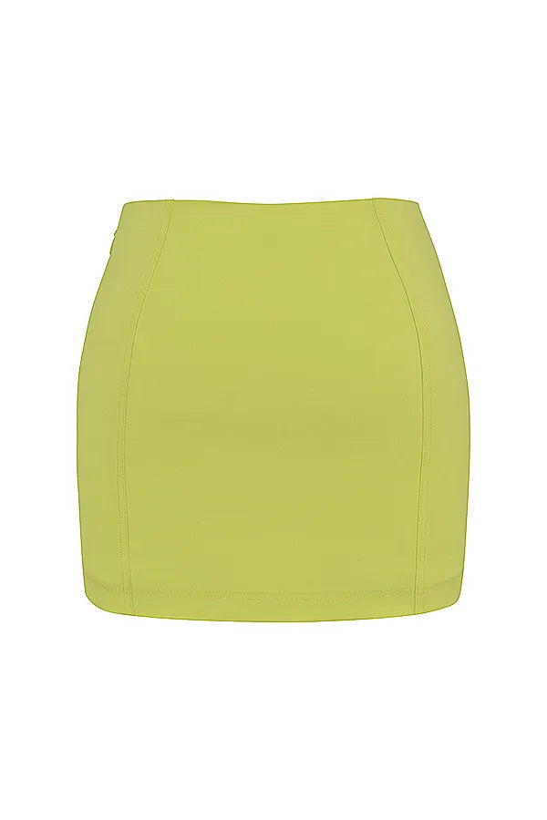 Nisha Neon Sculpting Mini Skirt