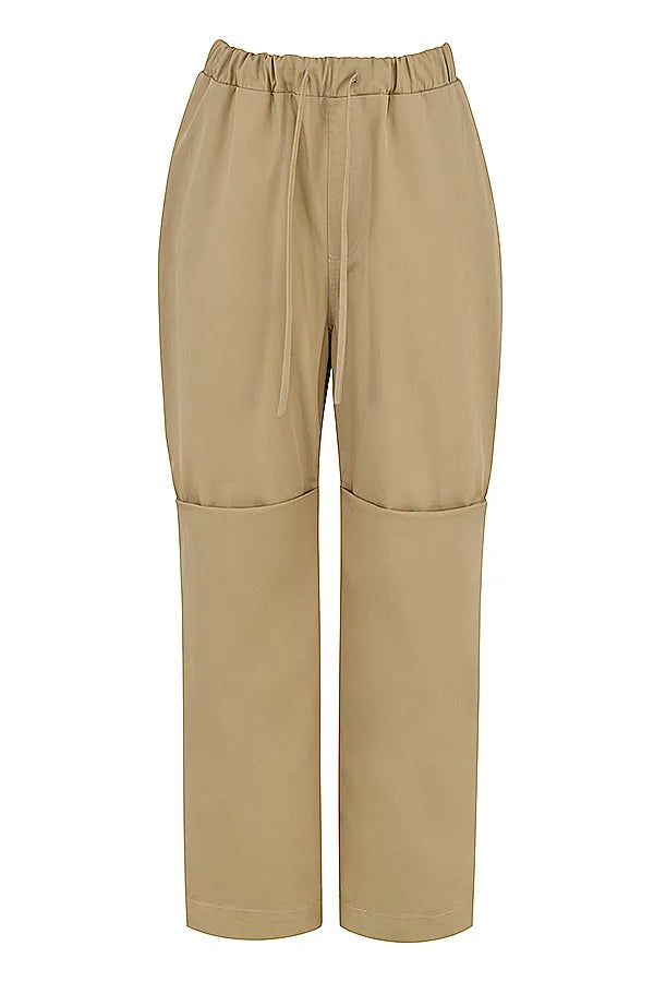 Luna Camel Cargo Trousers