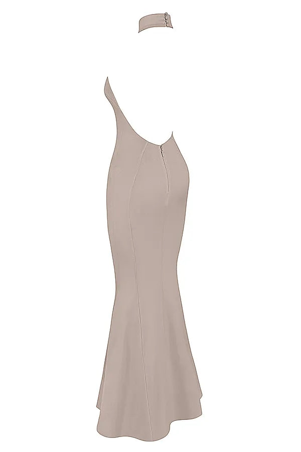 Juliette Mushroom Halter Gown
