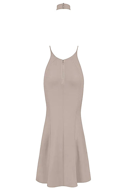 Juliette Mushroom Halter Gown