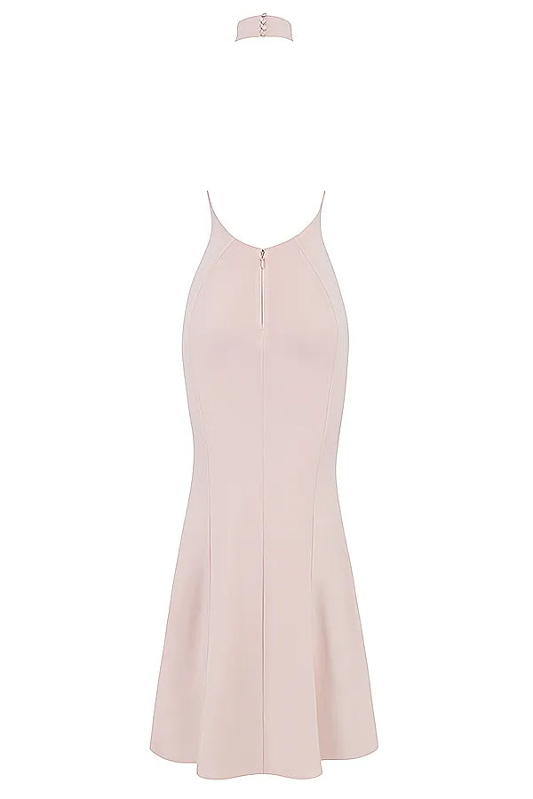 Juliette Blush Halter Gown