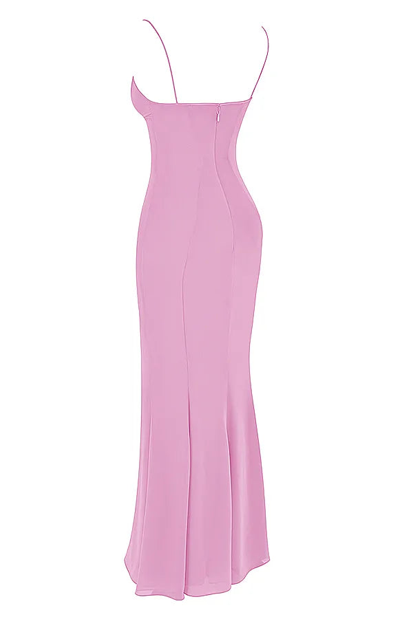 Loren Pink Maxi Dress
