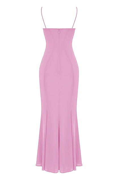 Loren Pink Maxi Dress
