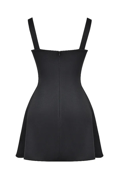 Kara Black Mini Dress