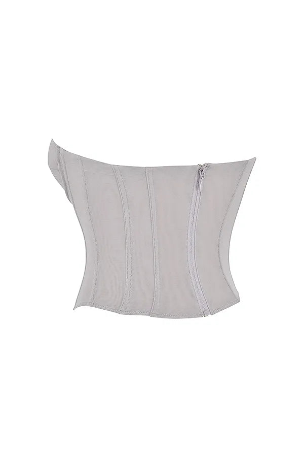 Demi Grey Underwired Corset