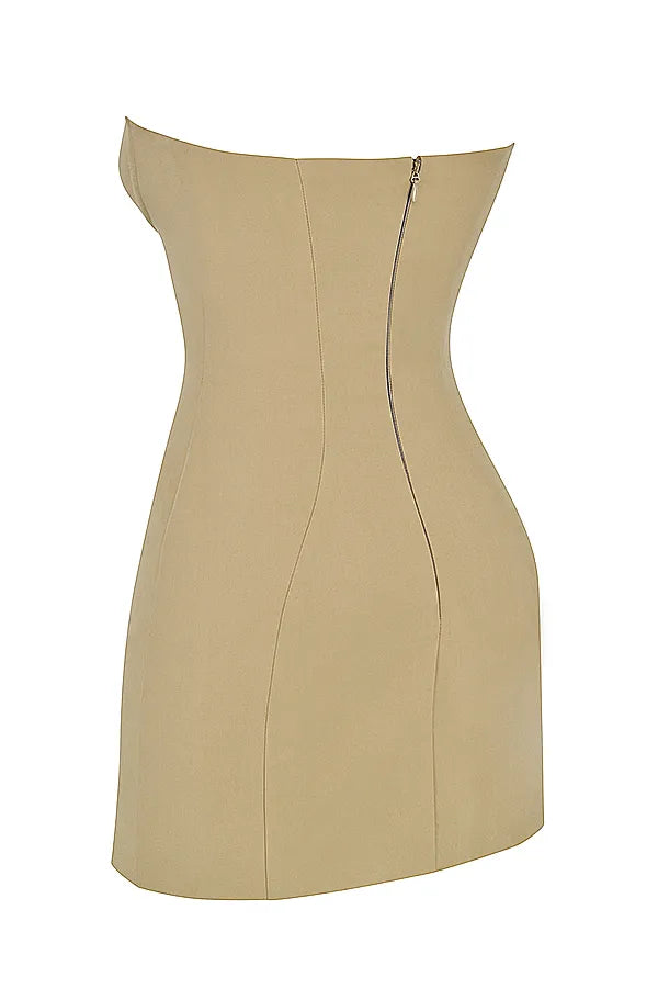 Elissa Stone Strapless Mini Dress