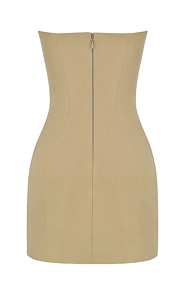 Elissa Stone Strapless Mini Dress