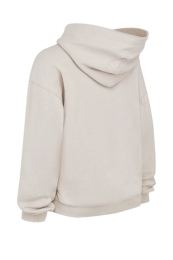 Muse Cloud Cotton Fleece-Back Hoodie