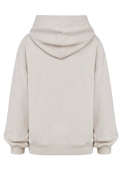 Muse Cloud Cotton Fleece-Back Hoodie