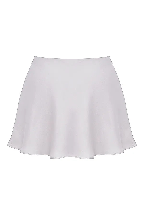 Malala Off White Mini Skirt