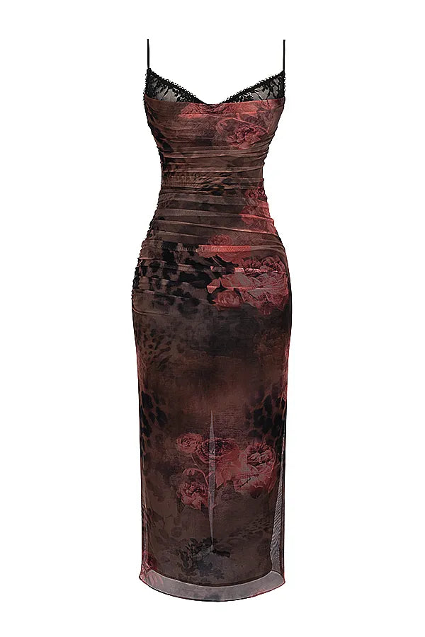 Nalini Printed Maxi Dress
