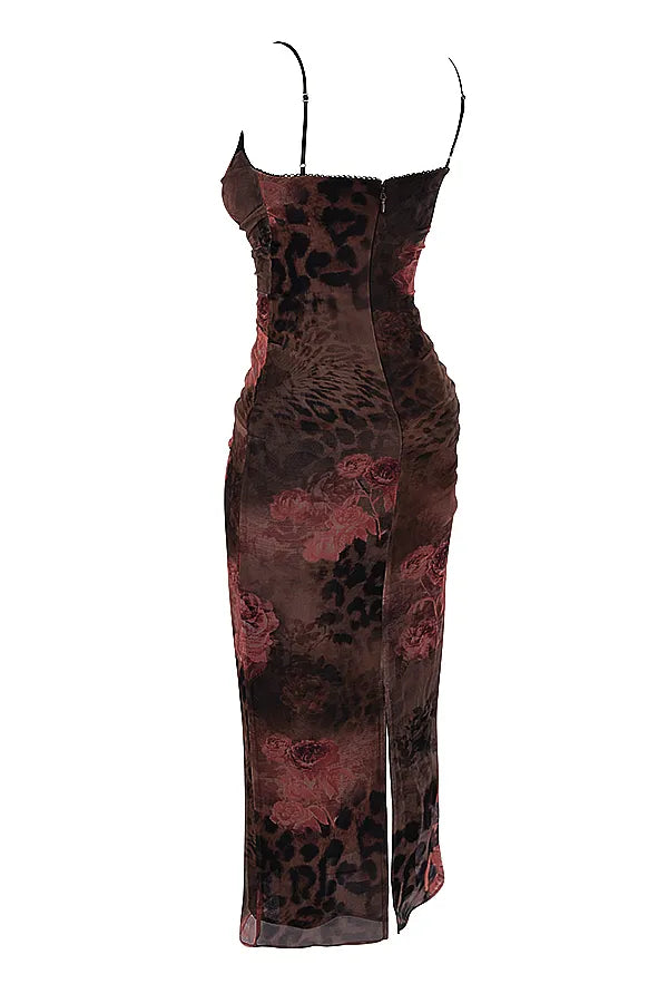 Nalini Printed Maxi Dress