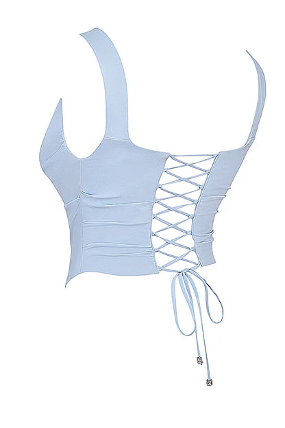 Una Soft Blue Corset