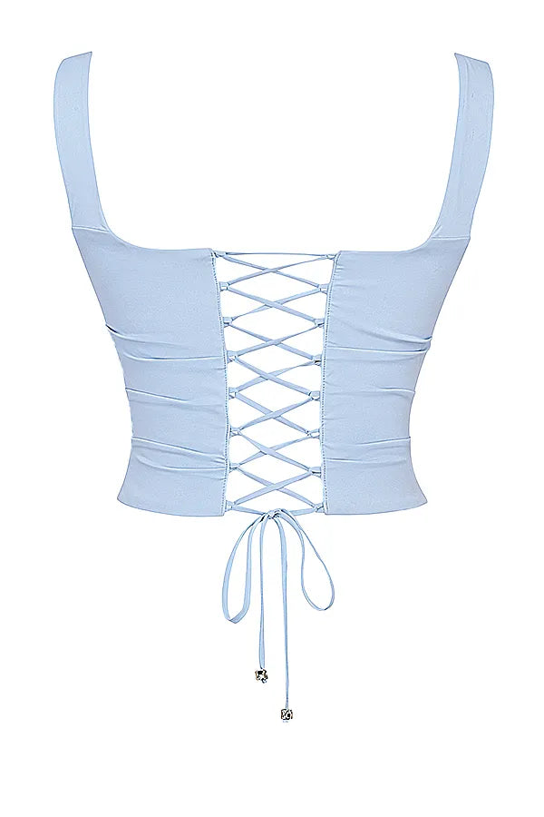 Una Soft Blue Corset