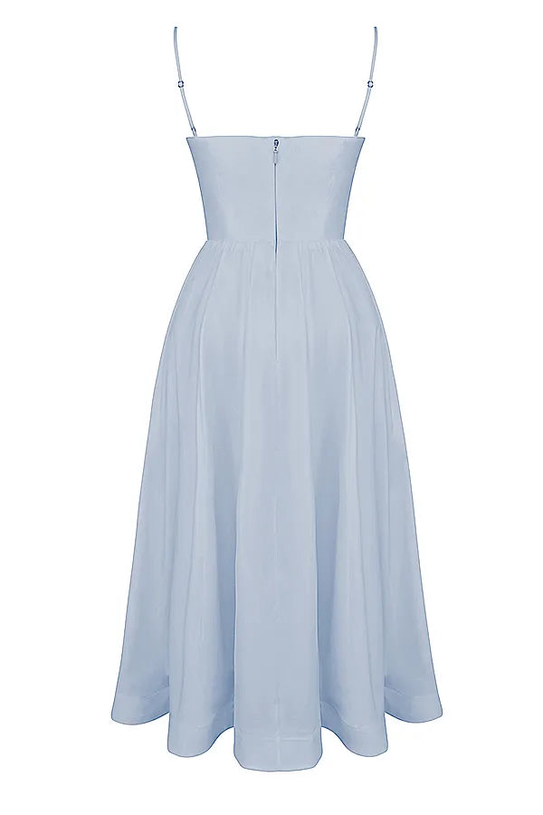 Lolita Soft Blue Corset Sundress