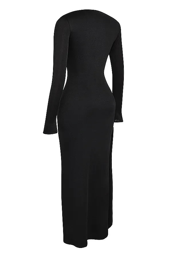 Marella Black Cutout Maxi Dress
