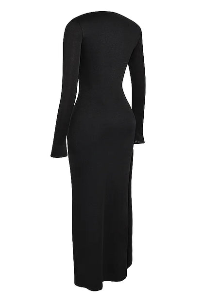 Marella Black Cutout Maxi Dress