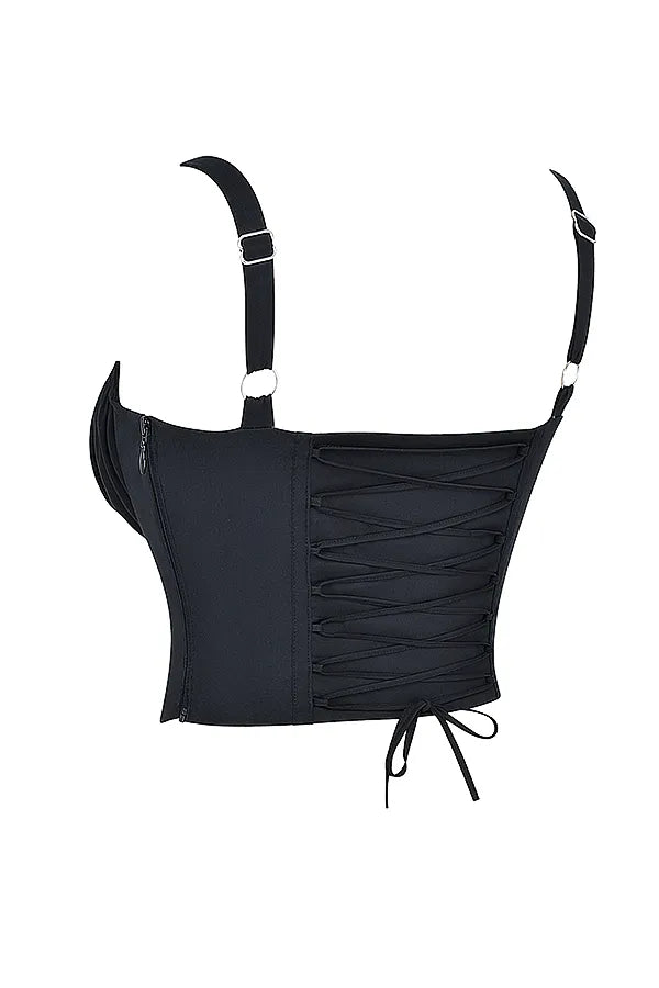 Analia Black Bustier Corset