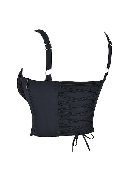 Analia Black Bustier Corset