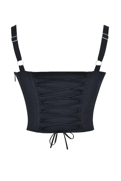 Analia Black Bustier Corset